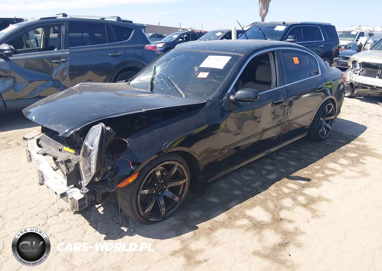 2006 Infiniti G35 VIN:JNKCV51EX6M508434 - 2