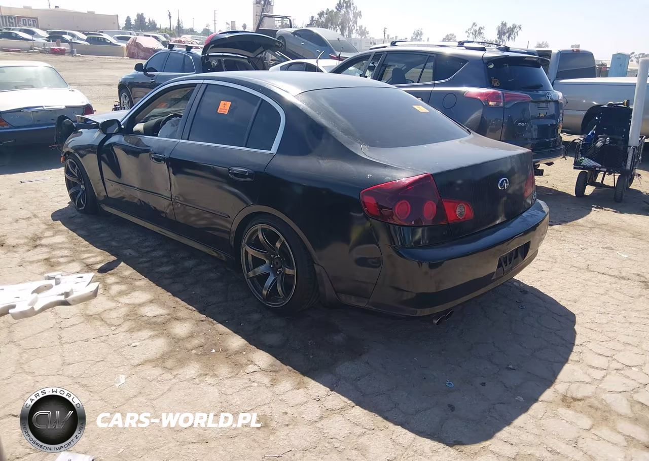 2006 Infiniti G35 VIN:JNKCV51EX6M508434 - 3