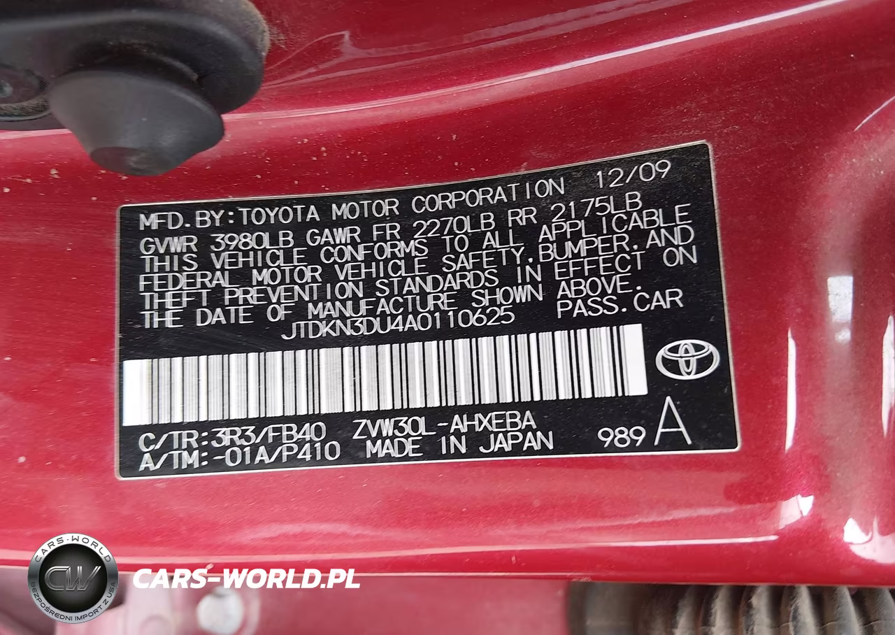 2010 Toyota Prius Ii VIN:JTDKN3DU4A0110625 - 9