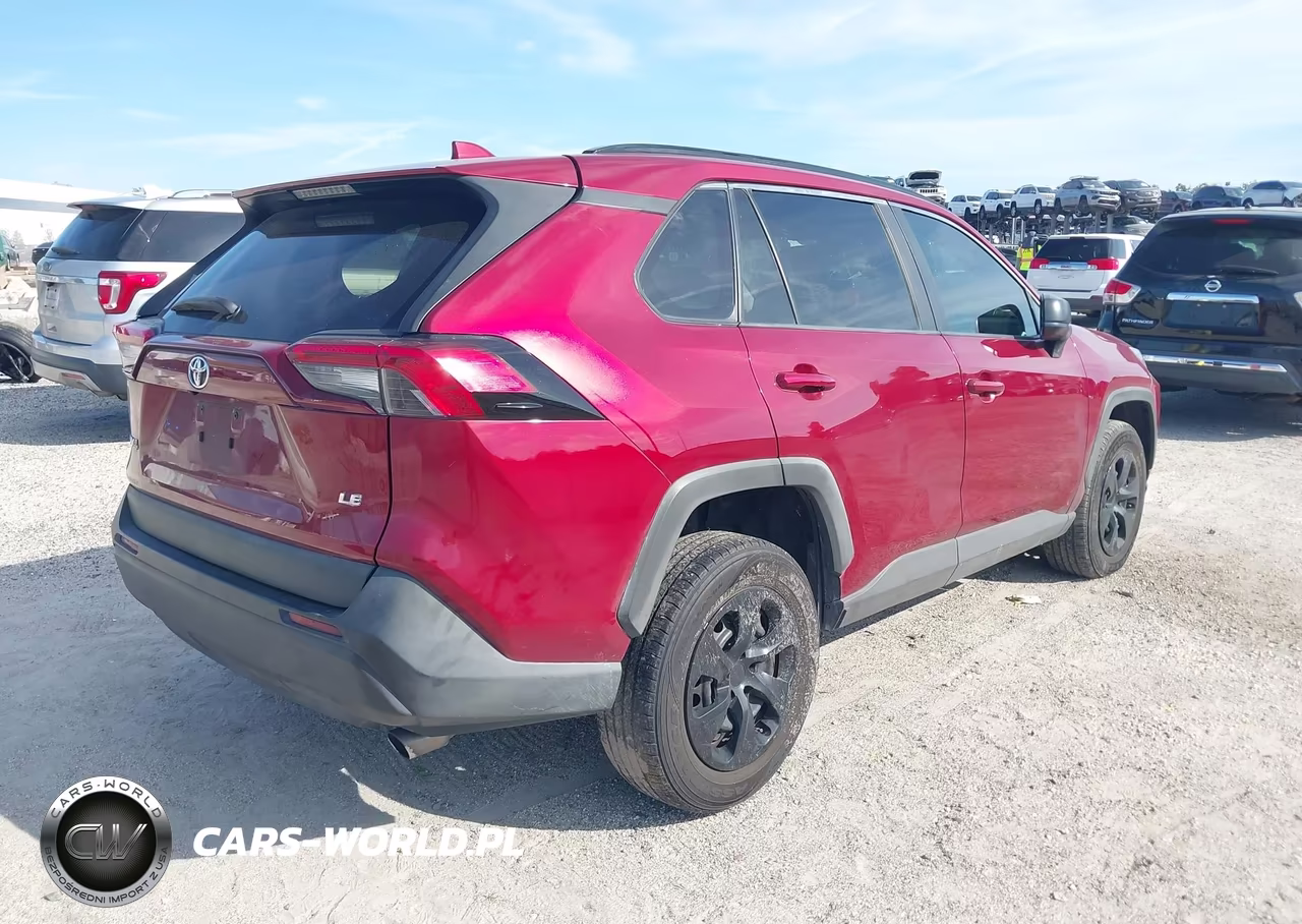 2019 Toyota Rav4 Le VIN:2T3H1RFV7KW042672 - 4