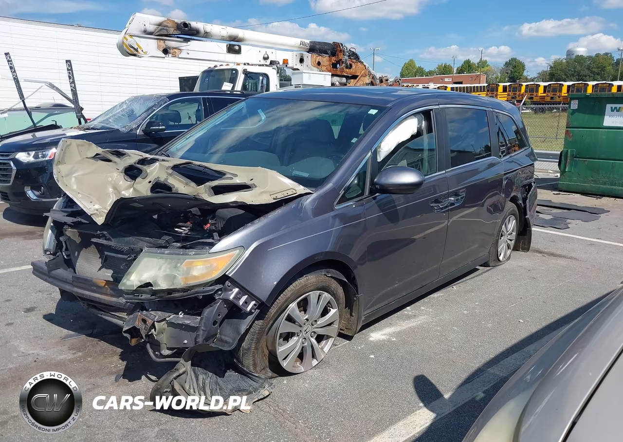 2016 Honda Odyssey Ex-L VIN:5FNRL5H68GB001204 - 2
