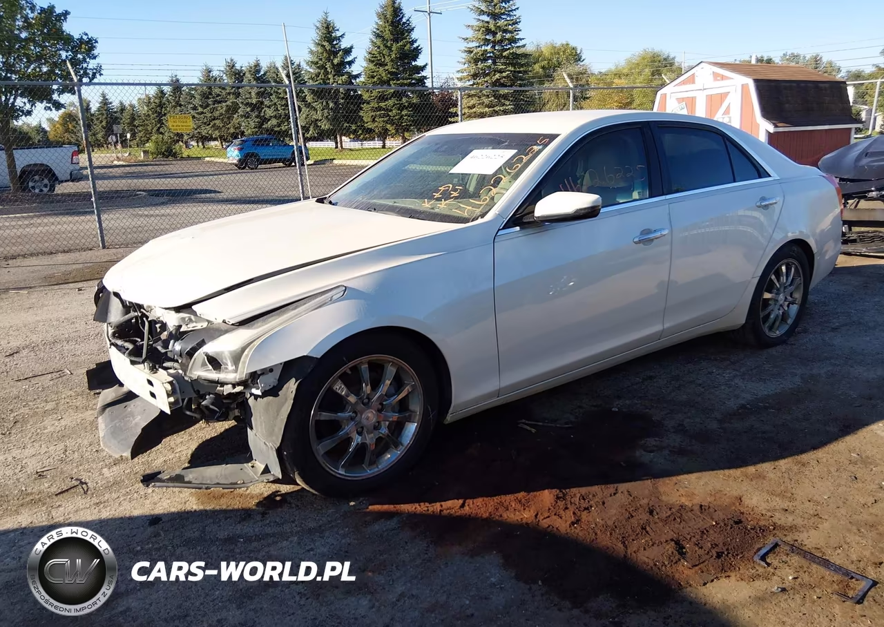 2014 Cadillac Cts Luxury VIN:1G6AR5S39E0124440 - 2