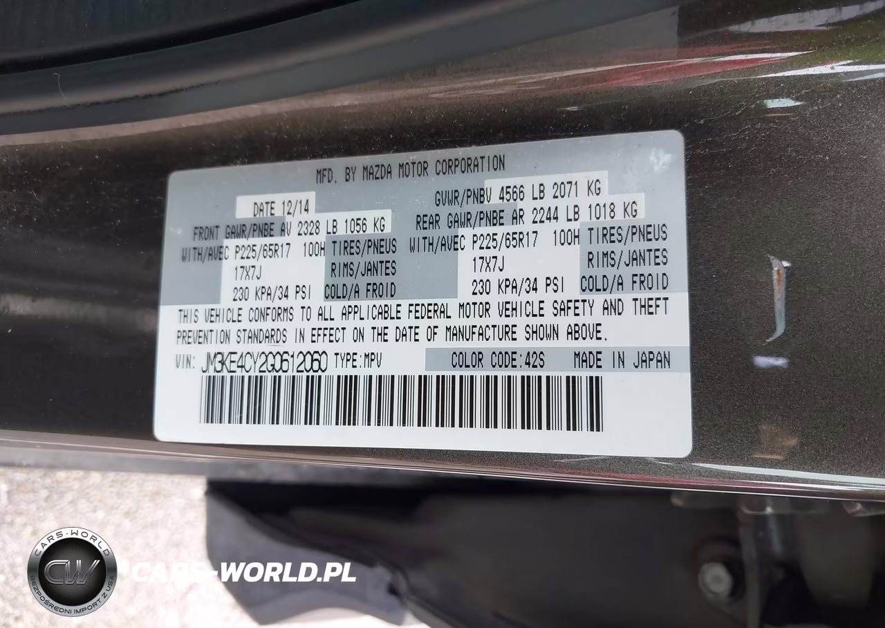 2016 Mazda Cx-5 Touring VIN:JM3KE4CY2G0612060 - 9