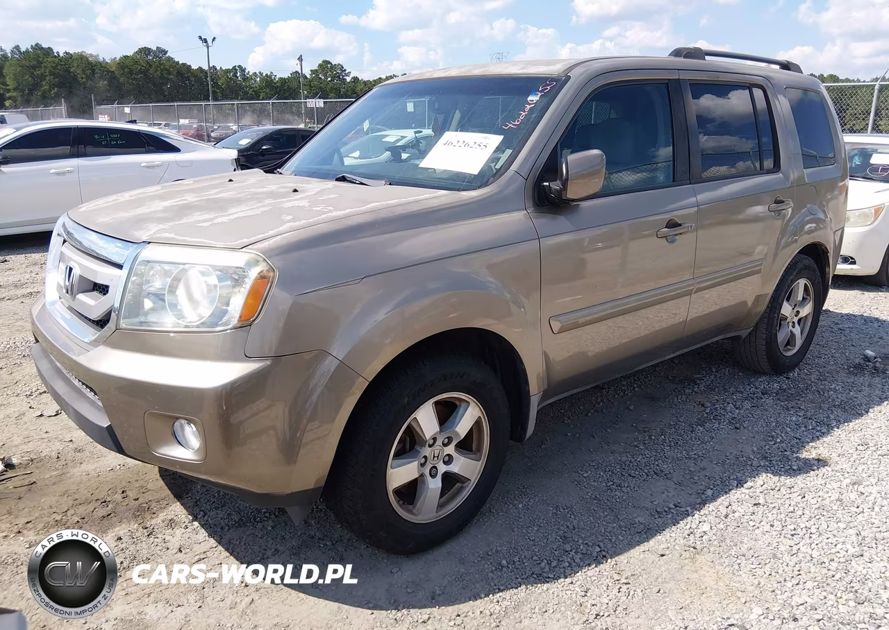 2010 Honda Pilot Ex VIN:5FNYF3H44AB004274 - 2
