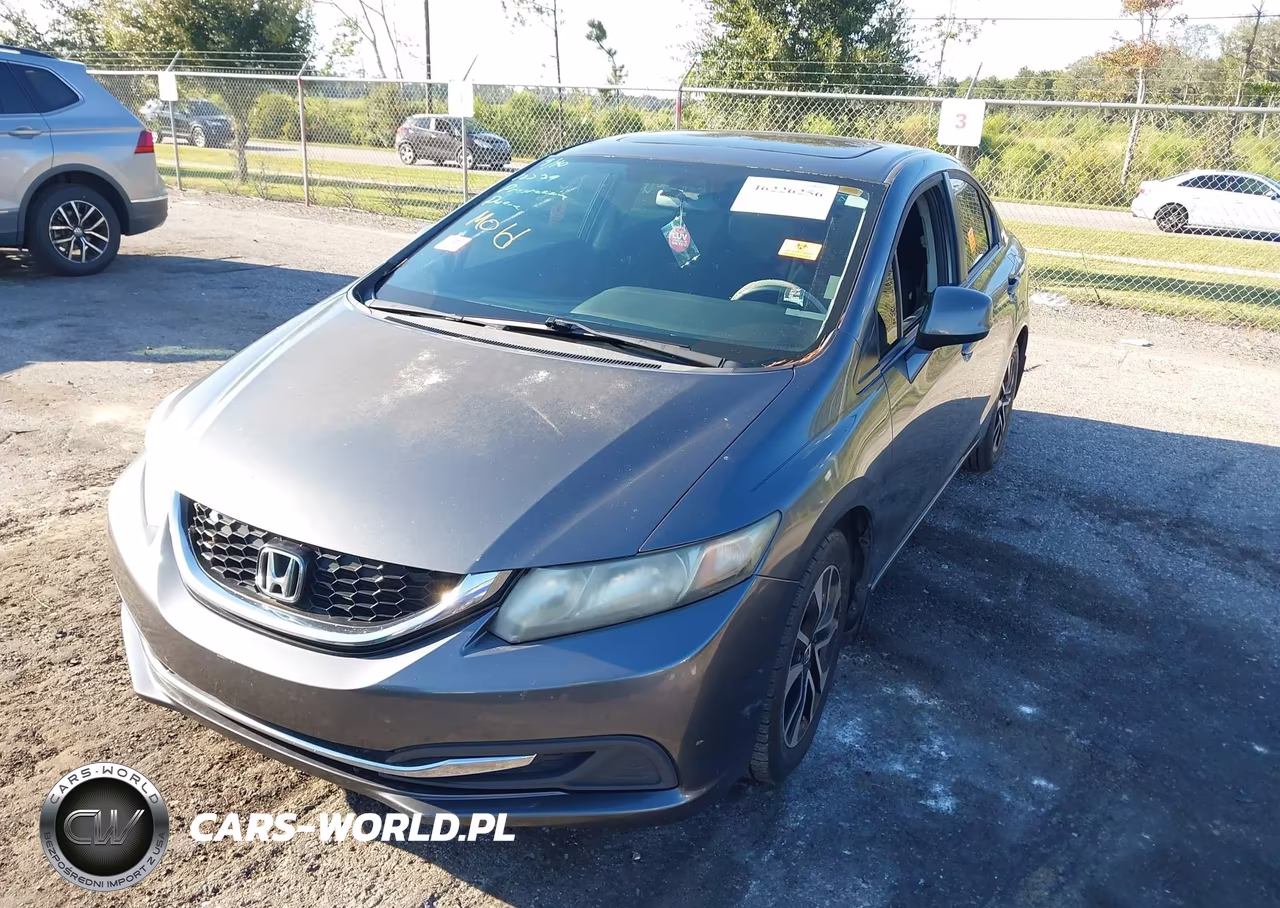 2013 Honda Civic Ex VIN:19XFB2F86DE022367 - 2
