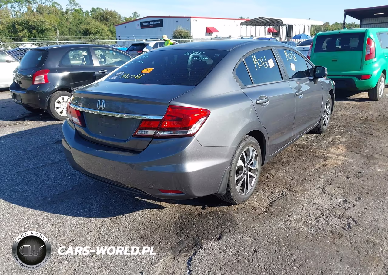 2013 Honda Civic Ex VIN:19XFB2F86DE022367 - 4