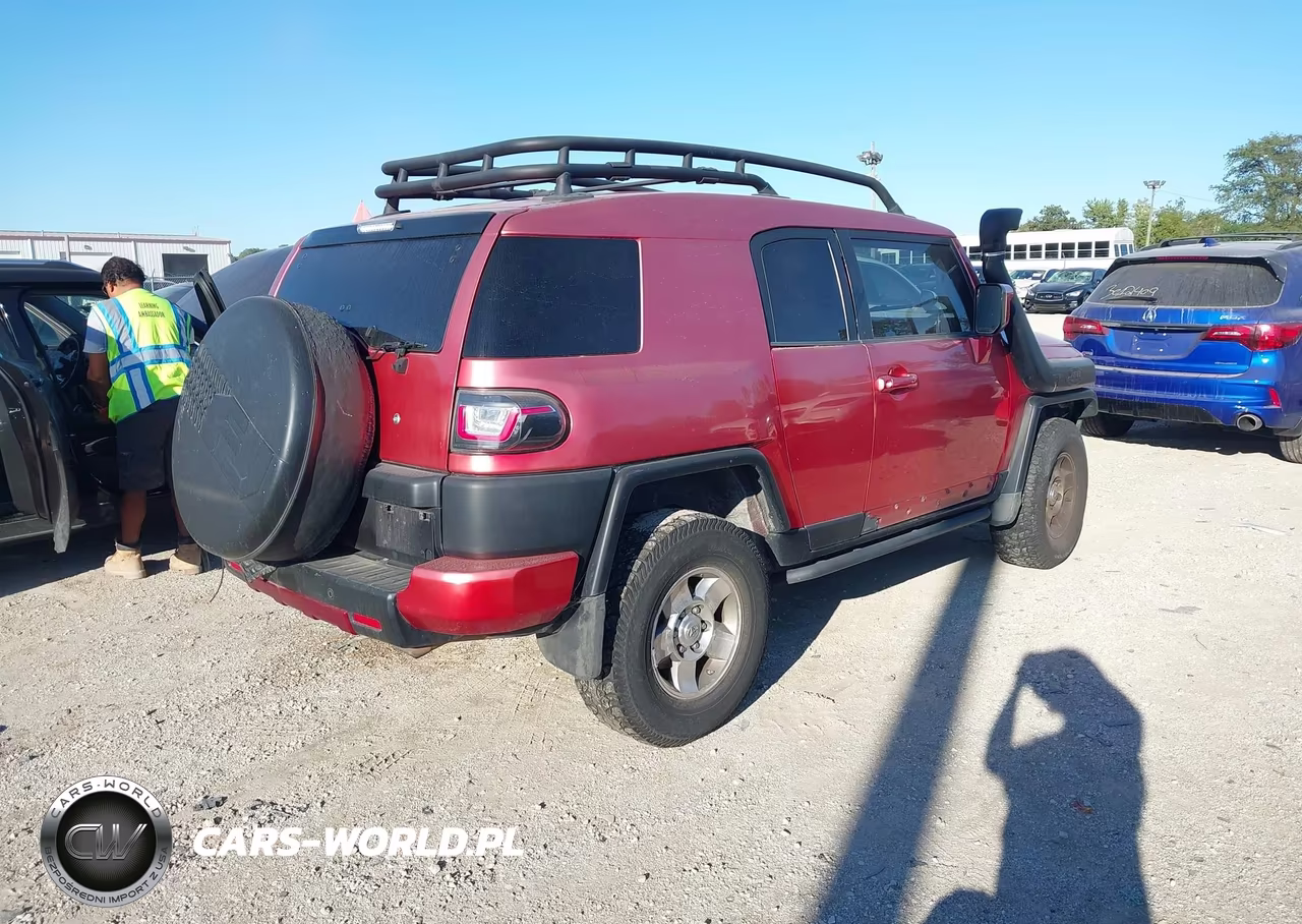 2008 Toyota Fj Cruiser VIN:JTEBU11F68K042612 - 4