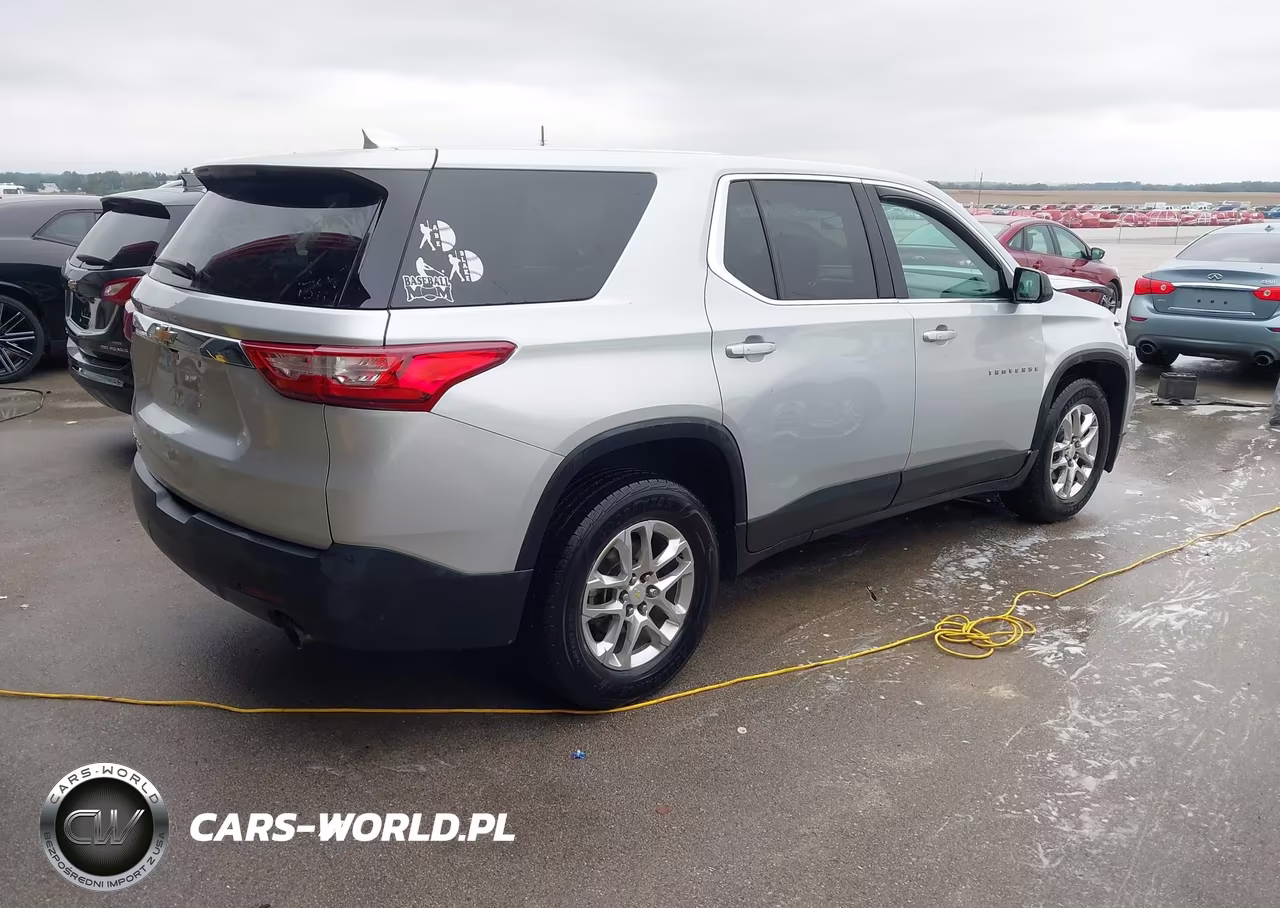 2020 Chevrolet Traverse Awd Ls VIN:1GNEVFKW4LJ135516 - 4
