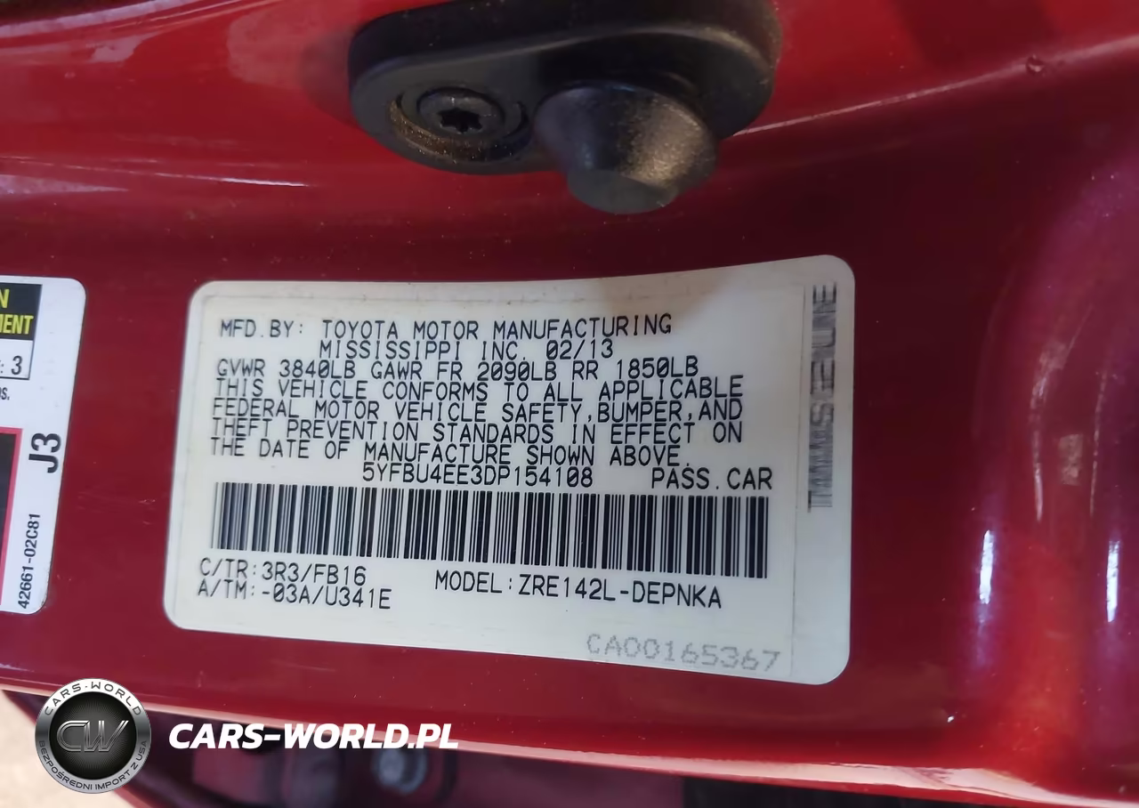 2013 Toyota Corolla Le VIN:5YFBU4EE3DP154108 - 9
