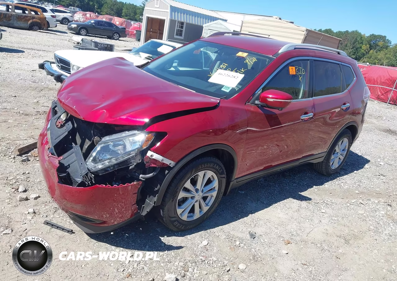 2014 Nissan Rogue Sv VIN:5N1AT2MT3EC801681 - 2