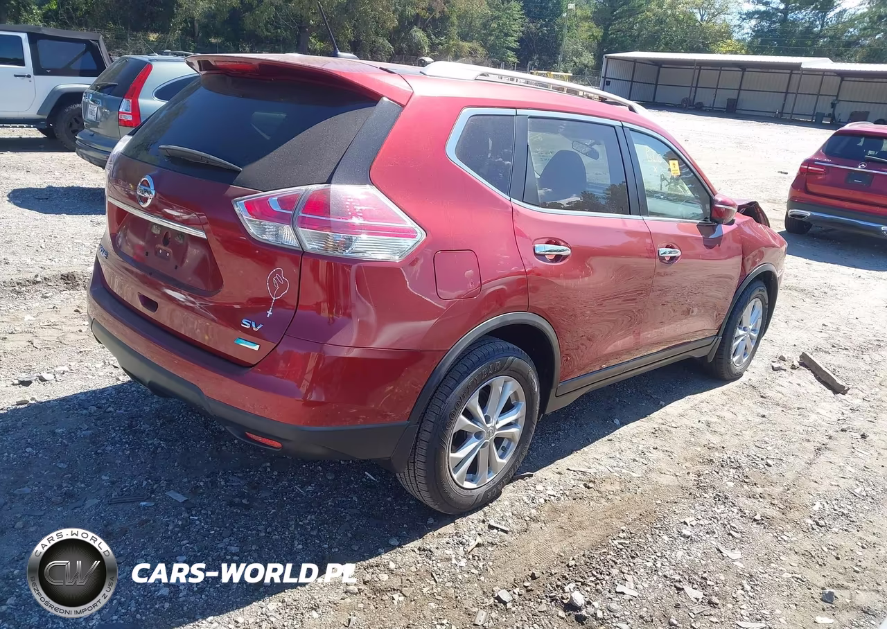 2014 Nissan Rogue Sv VIN:5N1AT2MT3EC801681 - 4