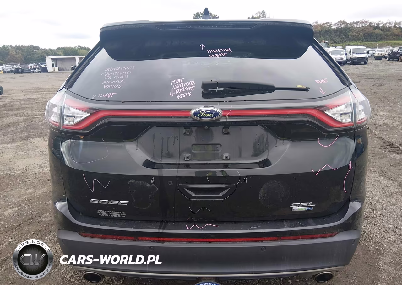 2015 Ford Edge Sel VIN:2FMTK4J9XFBB31855 - 16