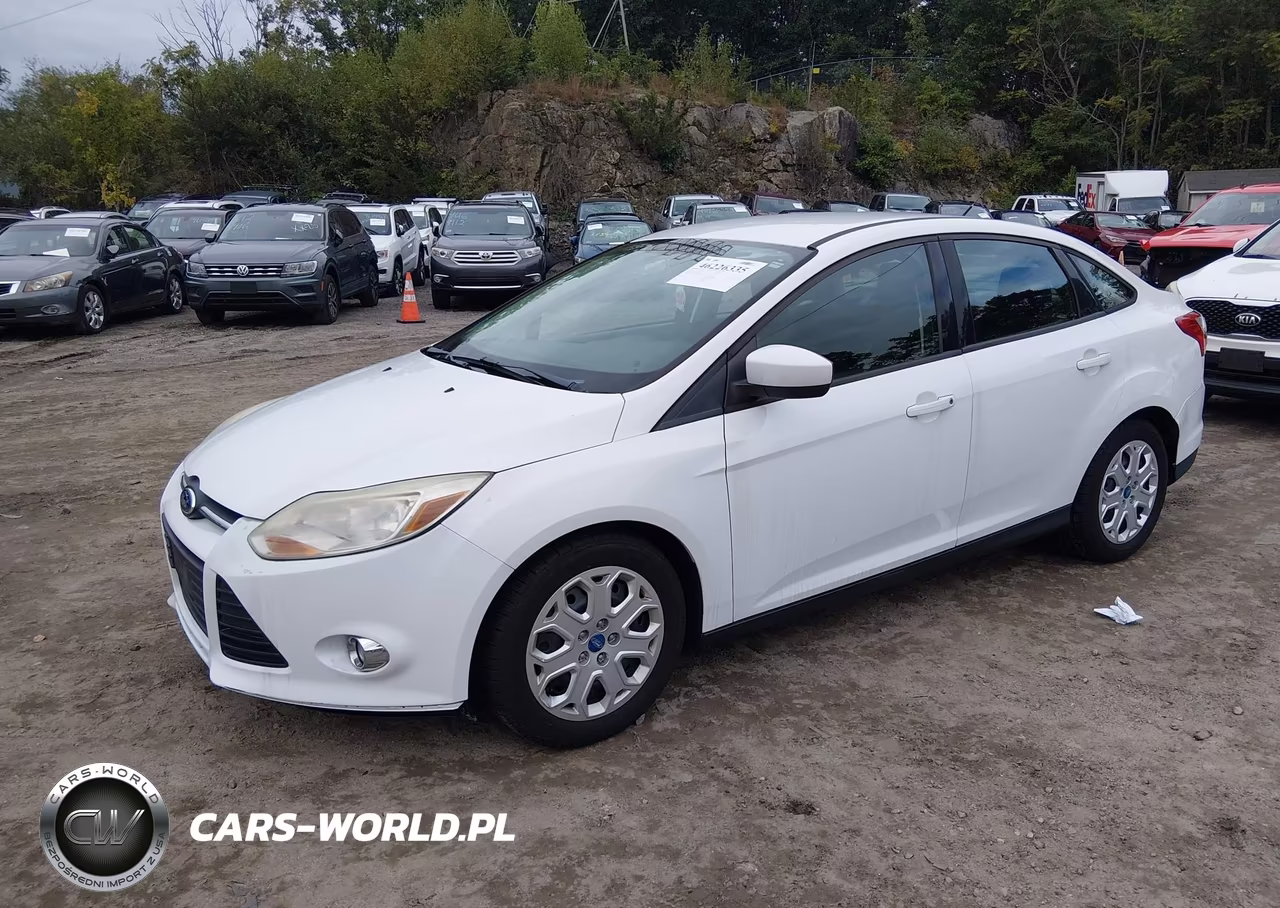 2012 Ford Focus Se VIN:1FAHP3F2XCL229402 - 2