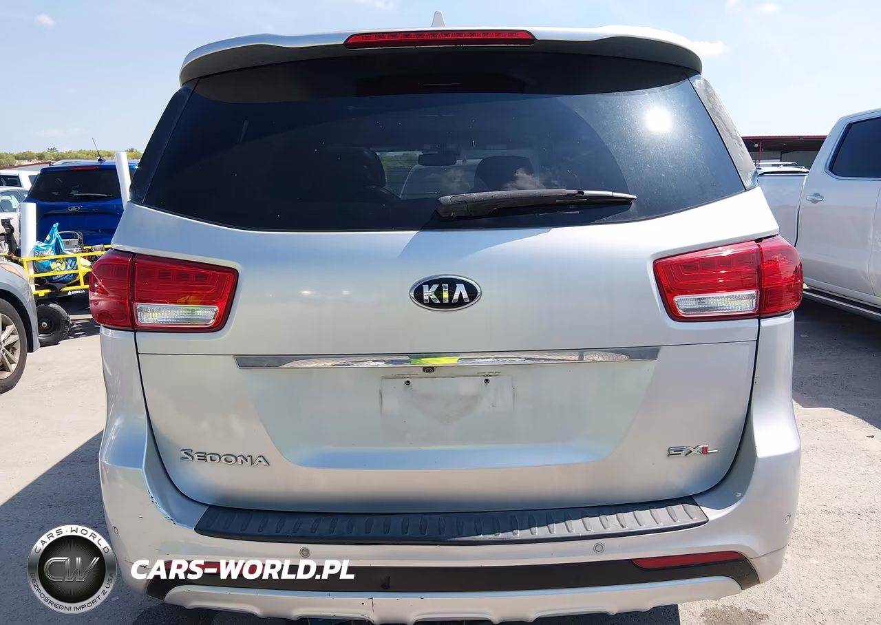2016 Kia Sedona Sx Luxury VIN:KNDME5C13G6144783 - 16
