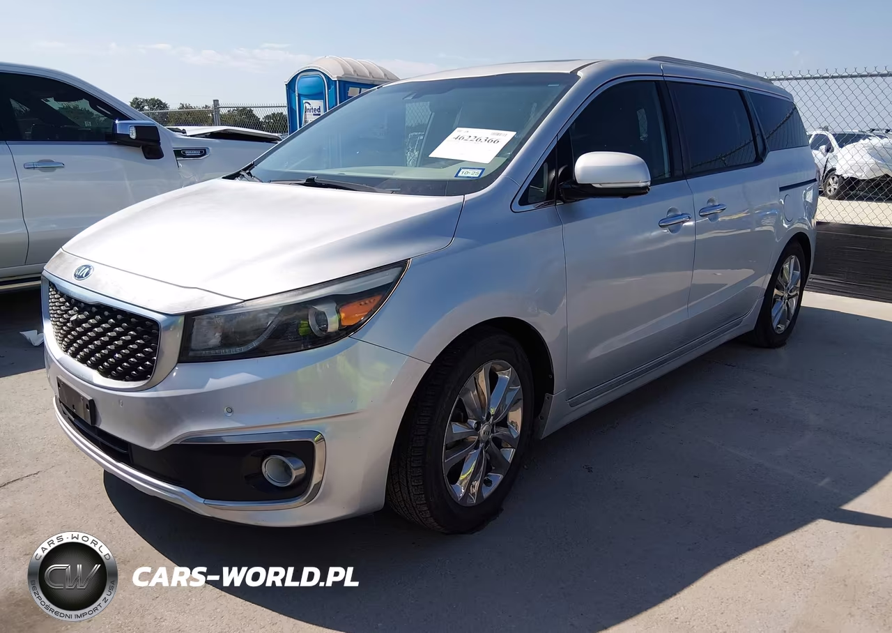 2016 Kia Sedona Sx Luxury VIN:KNDME5C13G6144783 - 2