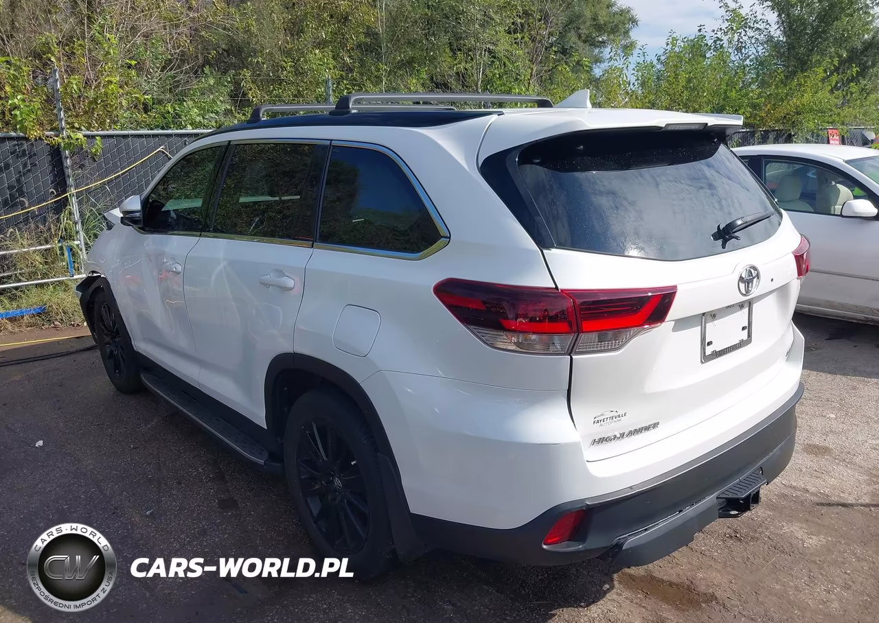 2019 Toyota Highlander Se VIN:5TDKZRFH1KS351385 - 3