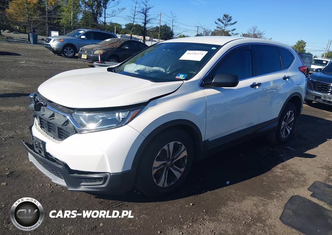 2017 Honda Cr-V Lx VIN:2HKRW6H37HH221214 - 2