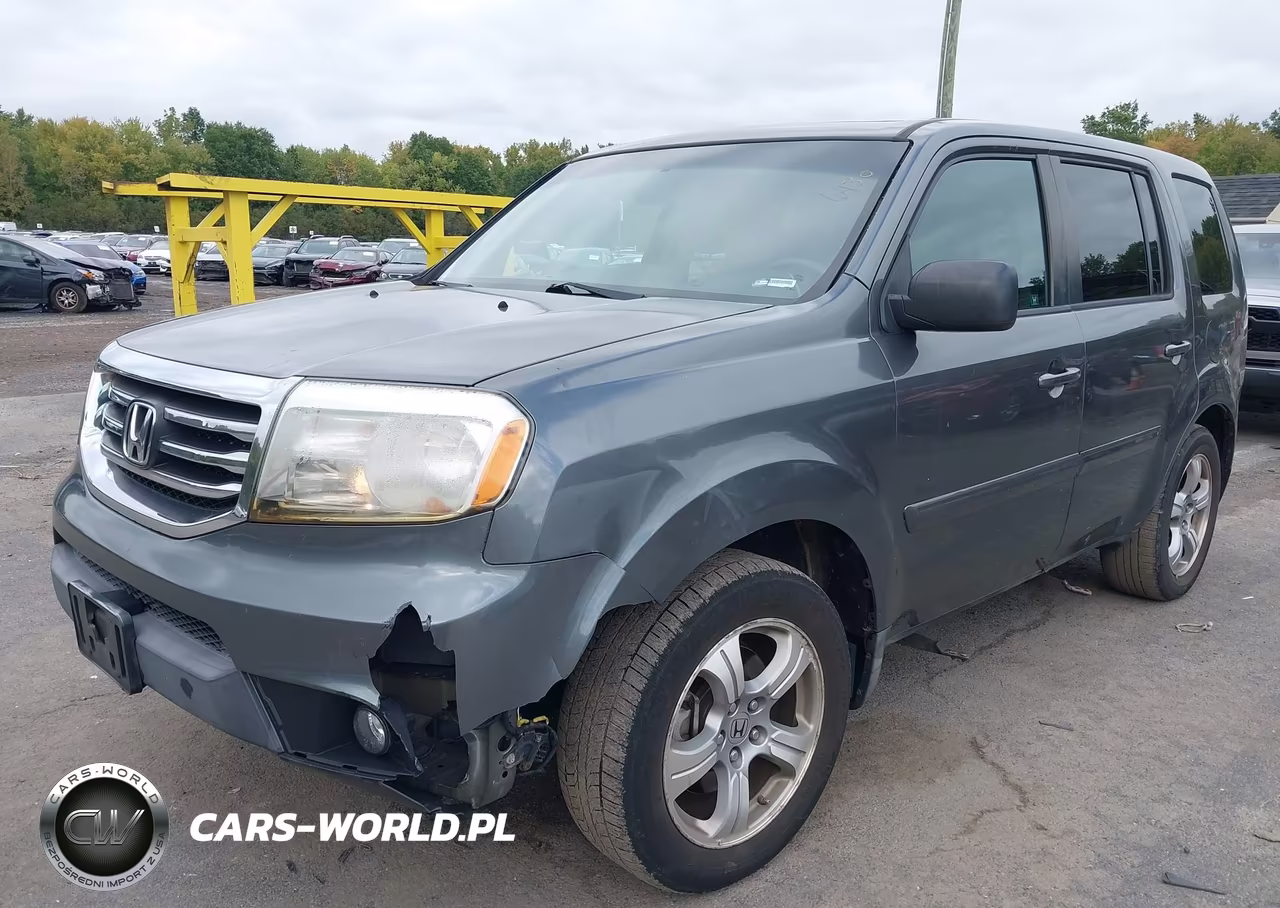 2012 Honda Pilot Ex-L VIN:5FNYF4H77CB044822 - 2