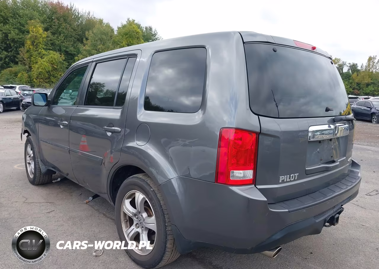 2012 Honda Pilot Ex-L VIN:5FNYF4H77CB044822 - 3