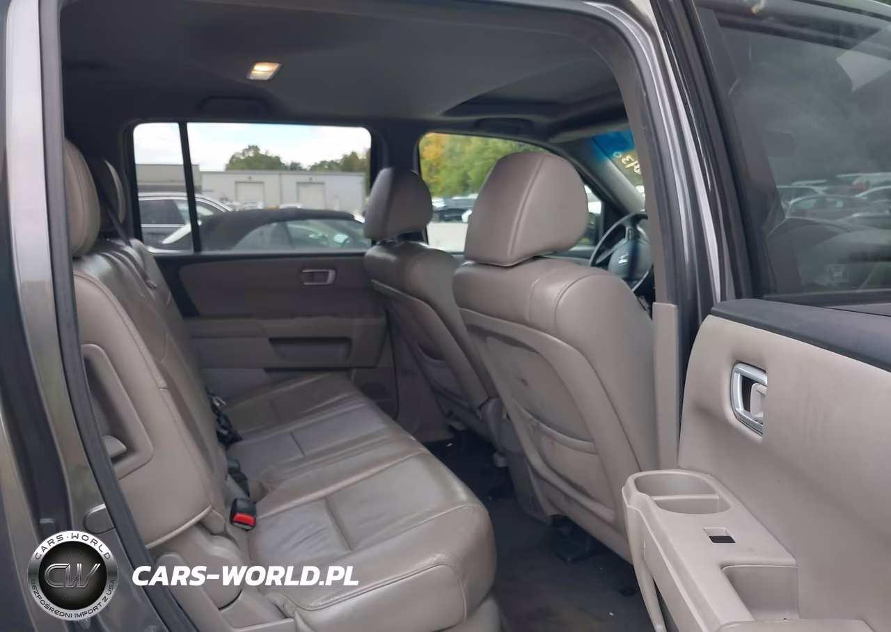 2012 Honda Pilot Ex-L VIN:5FNYF4H77CB044822 - 8