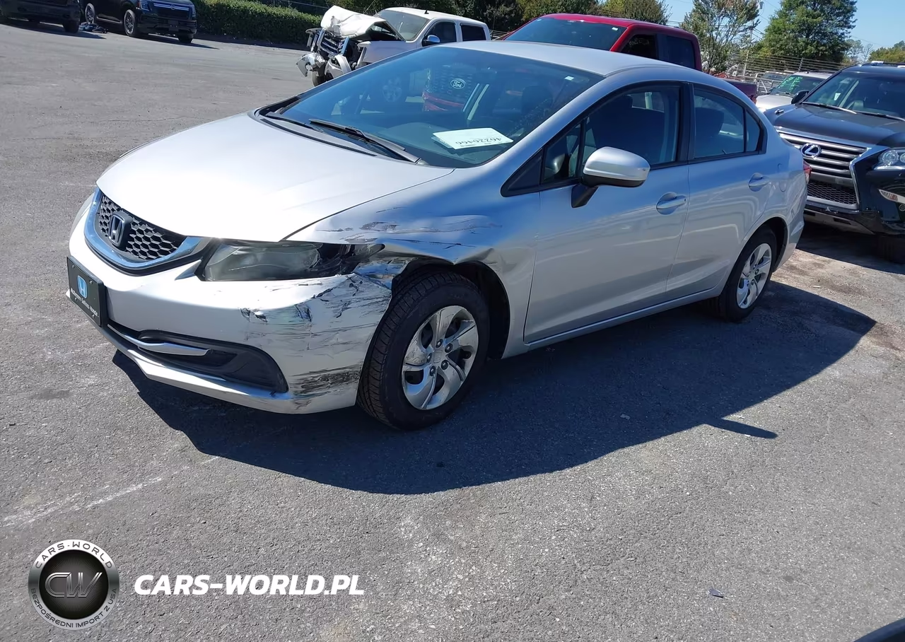 2015 Honda Civic Lx VIN:19XFB2F51FE267912 - 2