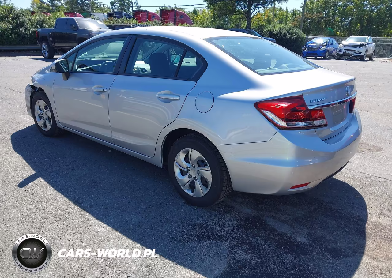 2015 Honda Civic Lx VIN:19XFB2F51FE267912 - 3