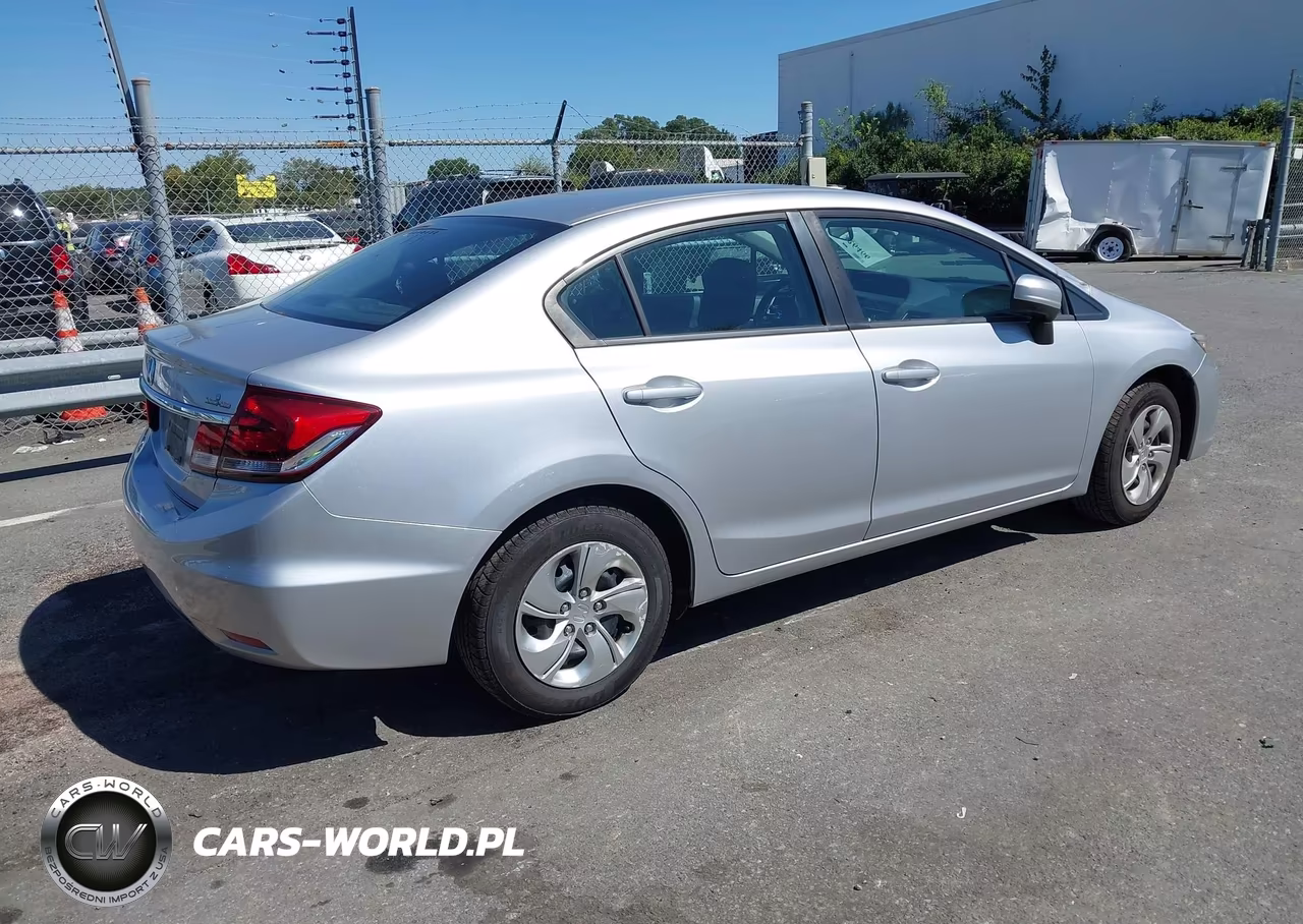 2015 Honda Civic Lx VIN:19XFB2F51FE267912 - 4