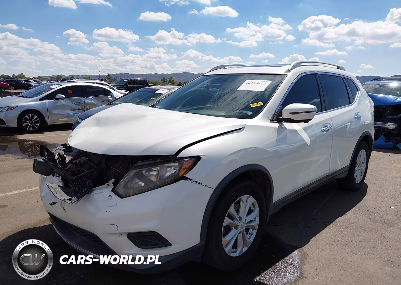 2016 Nissan Rogue Sv VIN:5N1AT2MT8GC737091 - 2