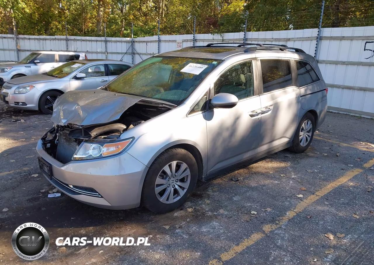 2017 Honda Odyssey Ex-L VIN:5FNRL5H60HB014577 - 2