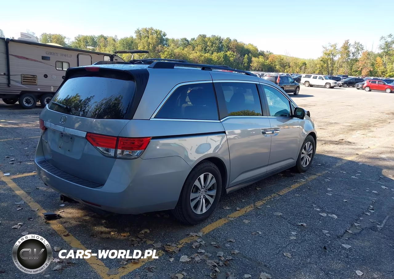 2017 Honda Odyssey Ex-L VIN:5FNRL5H60HB014577 - 4