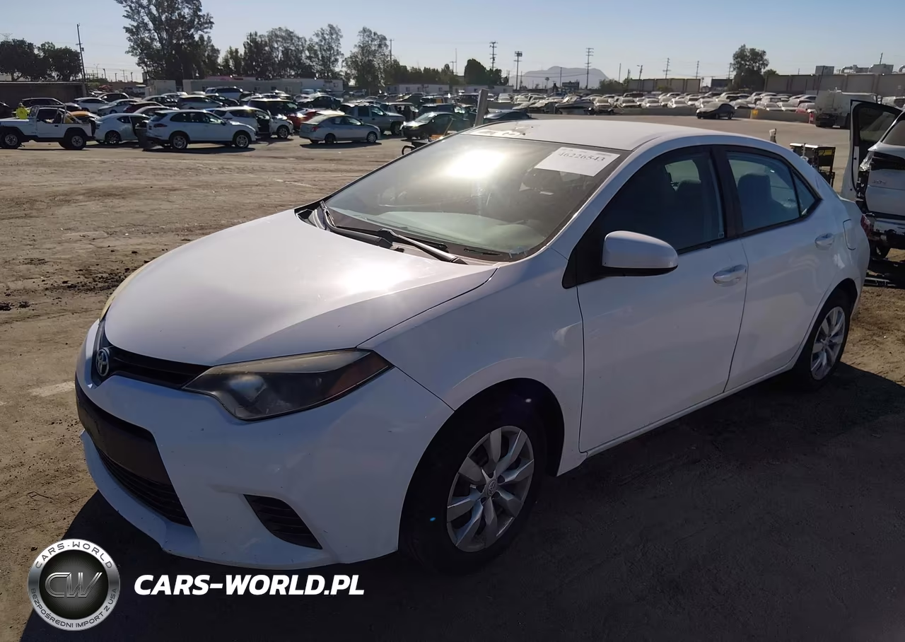 2015 Toyota Corolla Le VIN:5YFBURHE6FP217049 - 2