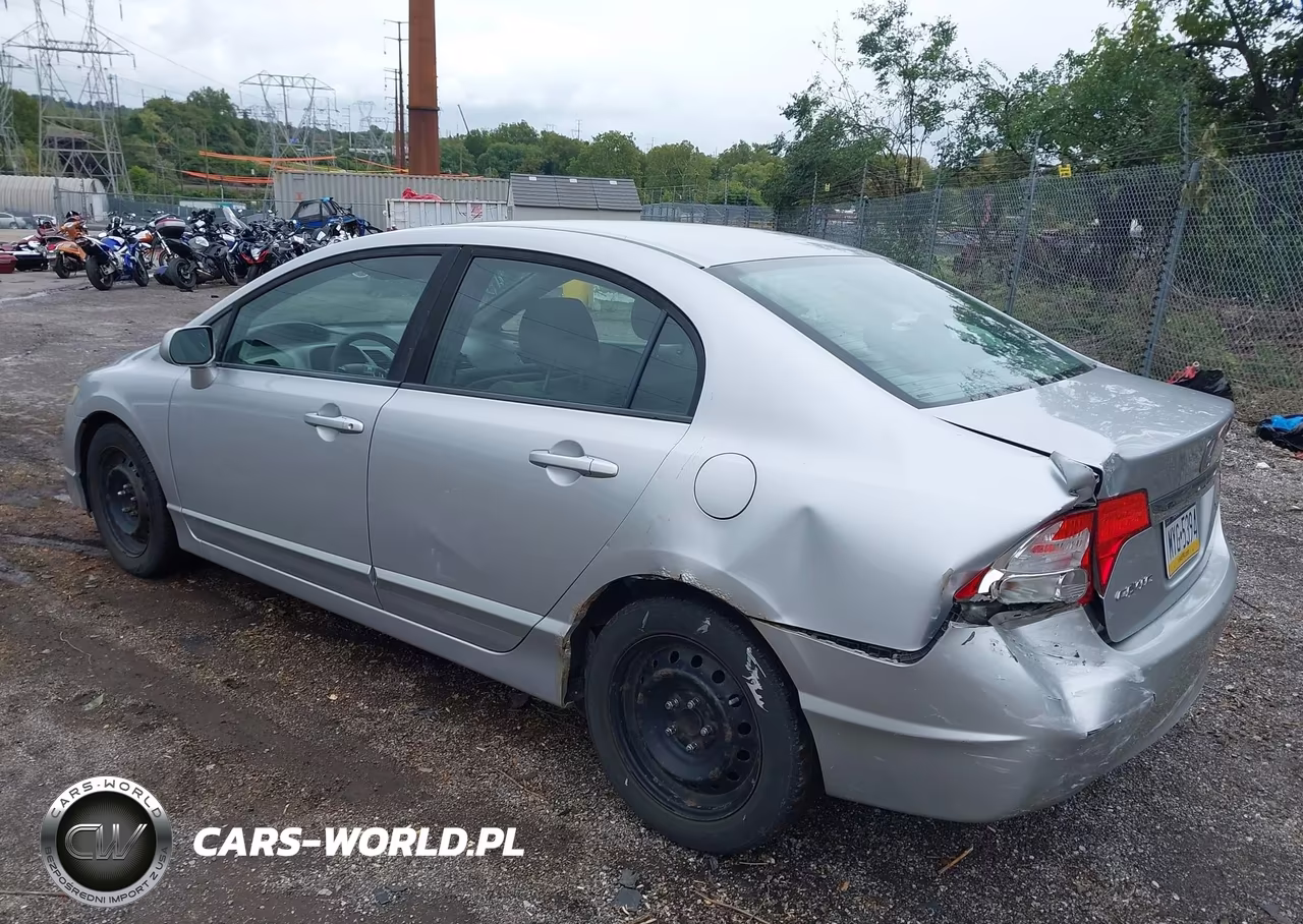 2010 Honda Civic Lx VIN:19XFA1F55AE034945 - 3