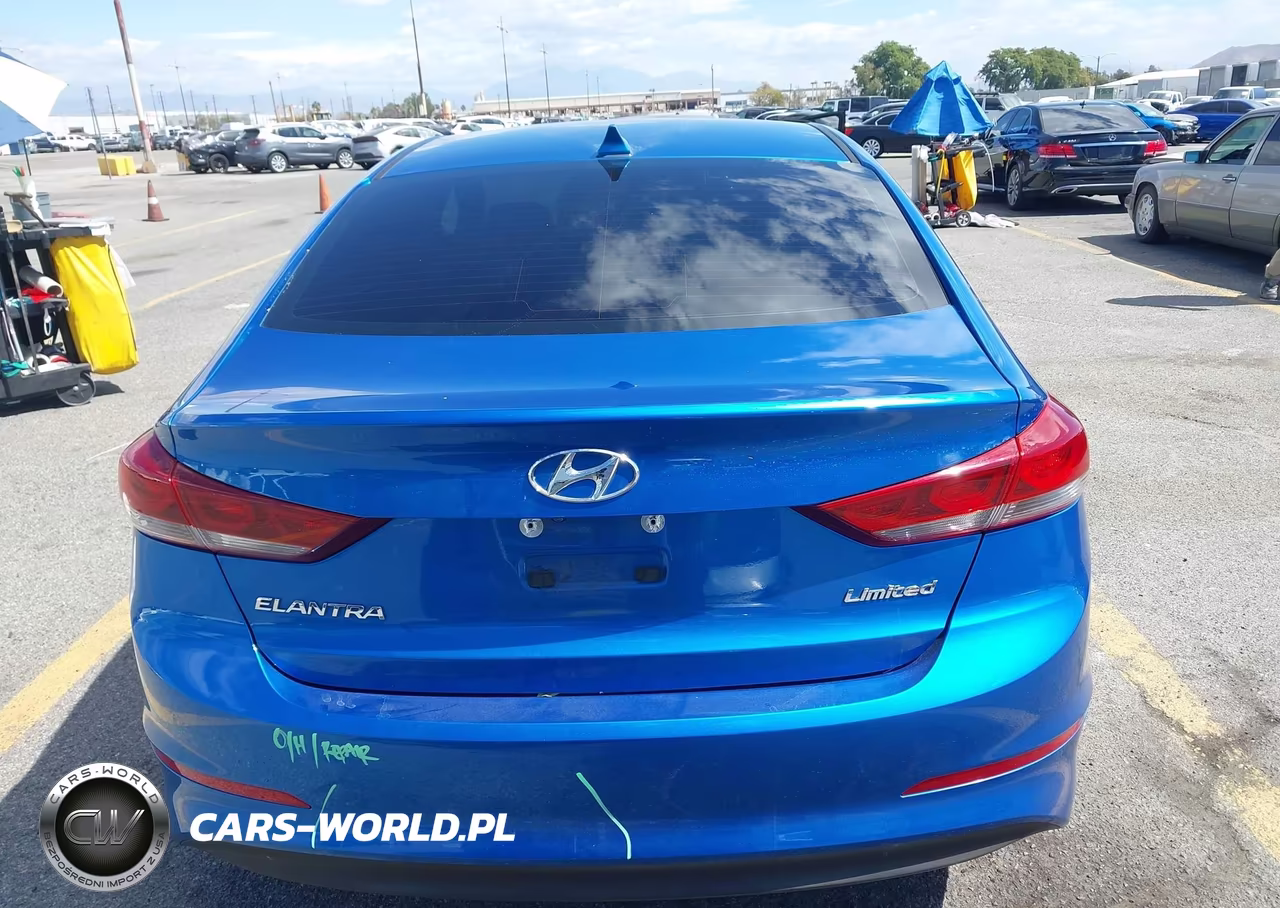 2017 Hyundai Elantra Limited VIN:5NPD84LF6HH124435 - 17