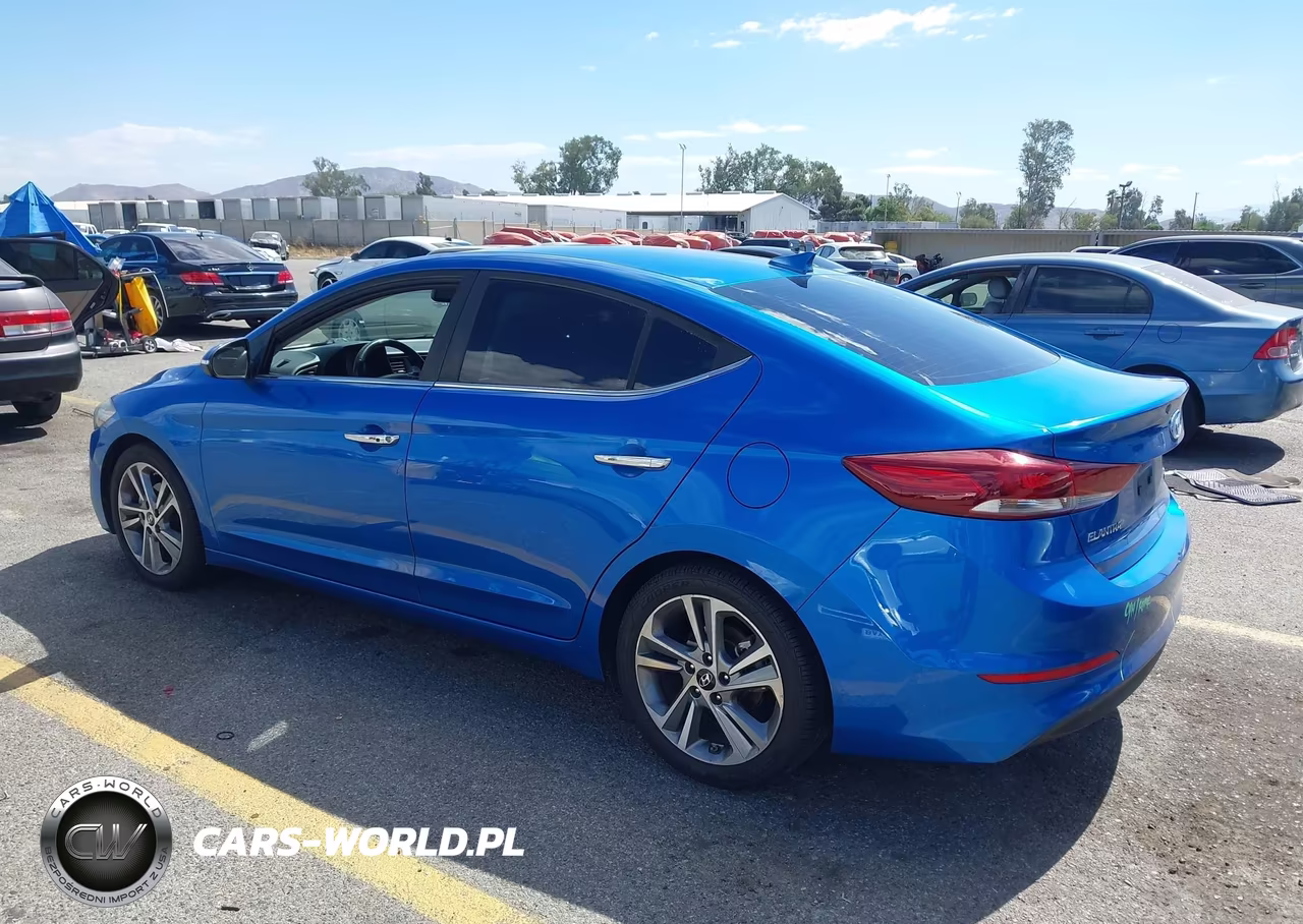 2017 Hyundai Elantra Limited VIN:5NPD84LF6HH124435 - 3