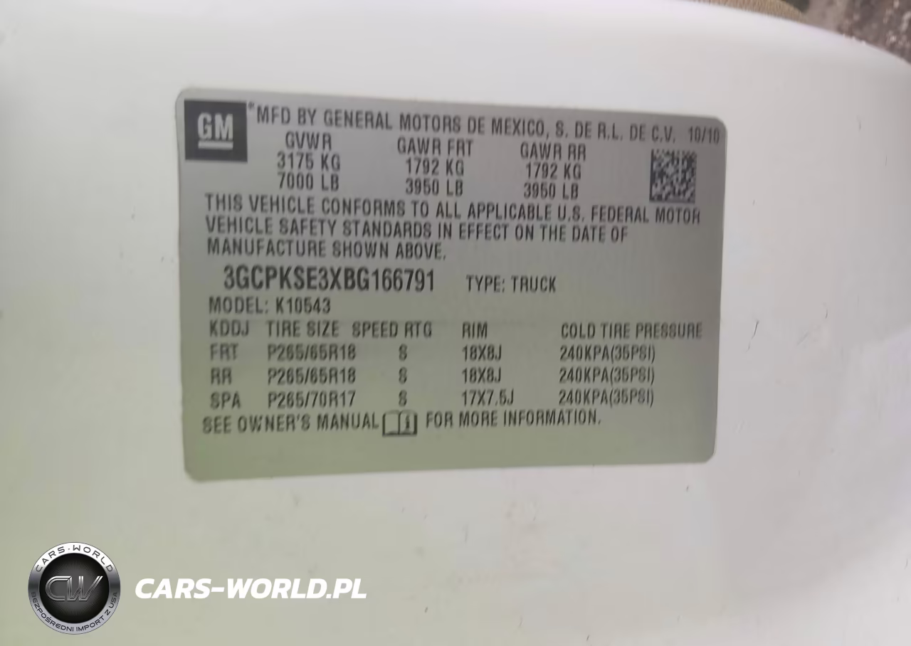2011 Chevrolet Silverado 1500 Lt VIN:3GCPKSE3XBG166791 - 9