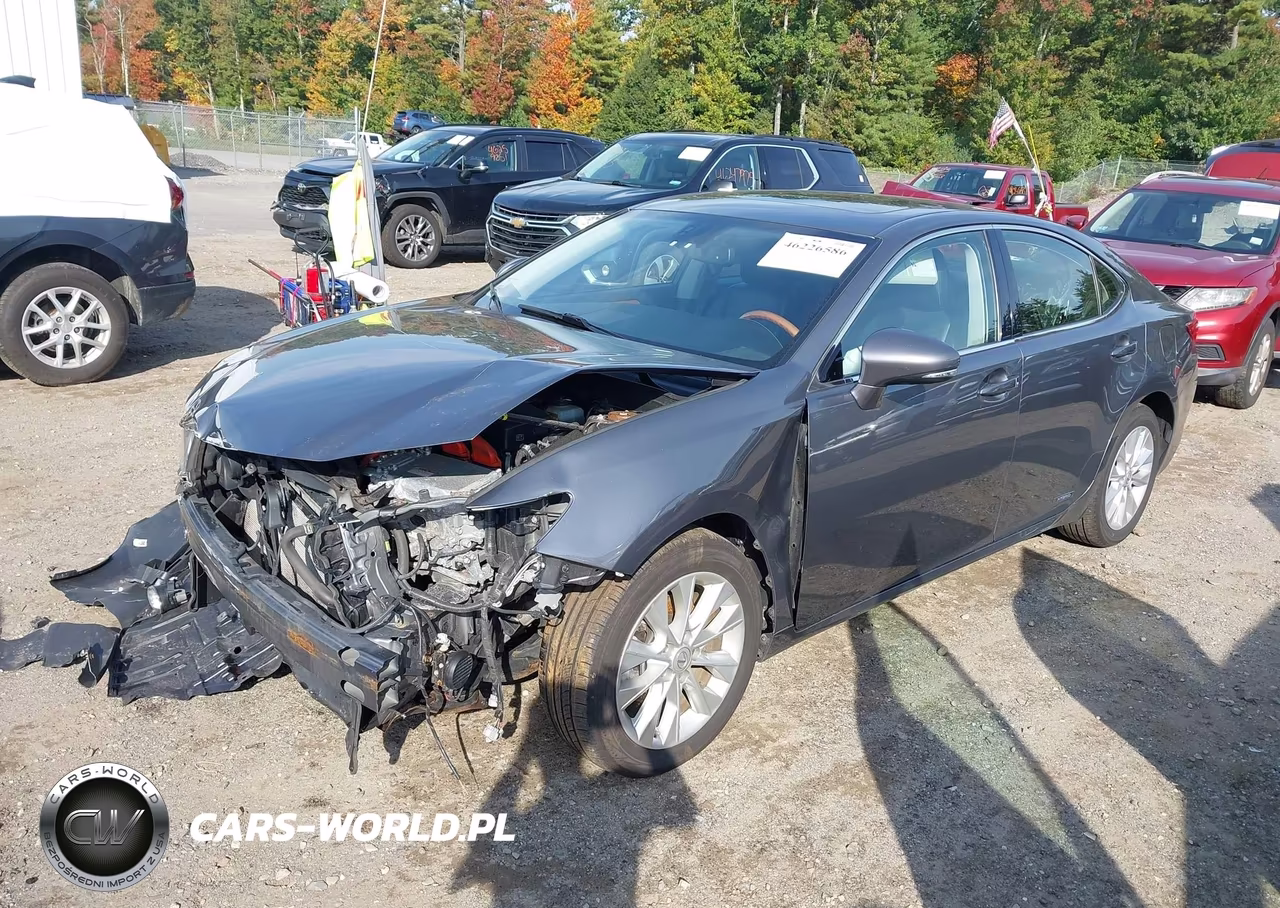 2014 Lexus Es 300H VIN:JTHBW1GG9E2044637 - 2