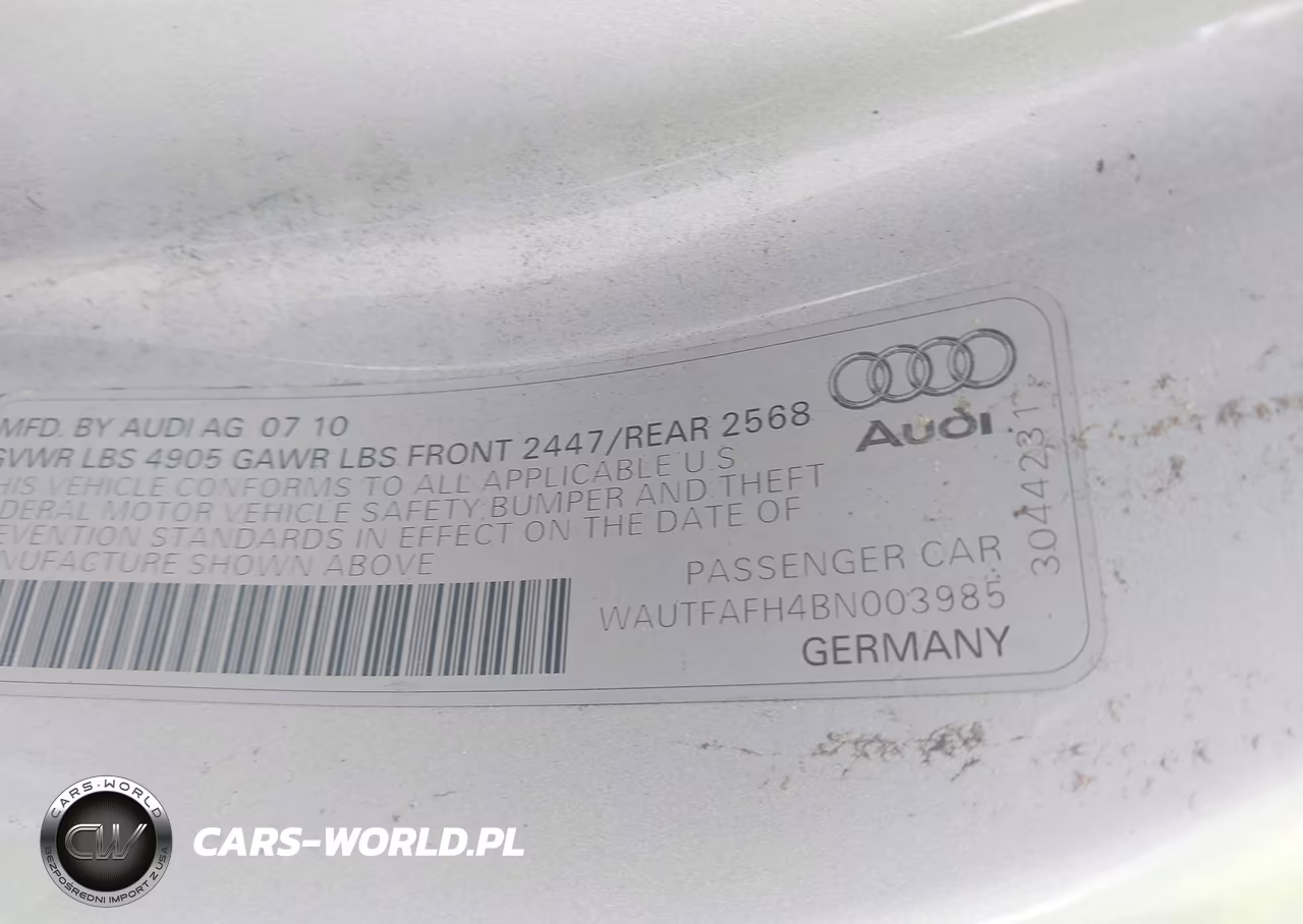 2011 Audi A5 2.0T Premium VIN:WAUTFAFH4BN003985 - 9