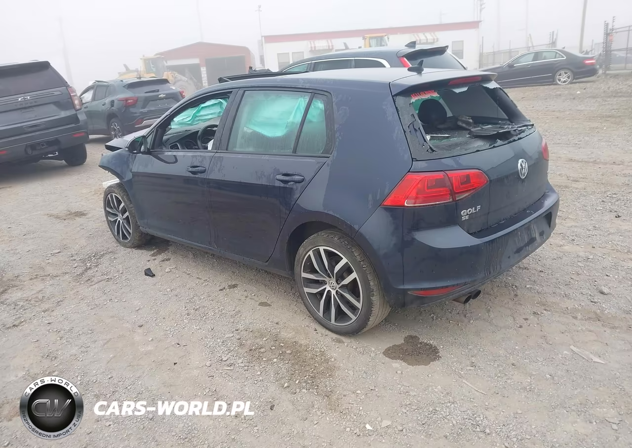 2017 Volkswagen Golf Tsi S 4-Door-Tsi Se 4-Door-Tsi Sel 4-Door-Tsi Wolfsburg Edition 4-Door VIN:3VW217AU9HM051311 - 3