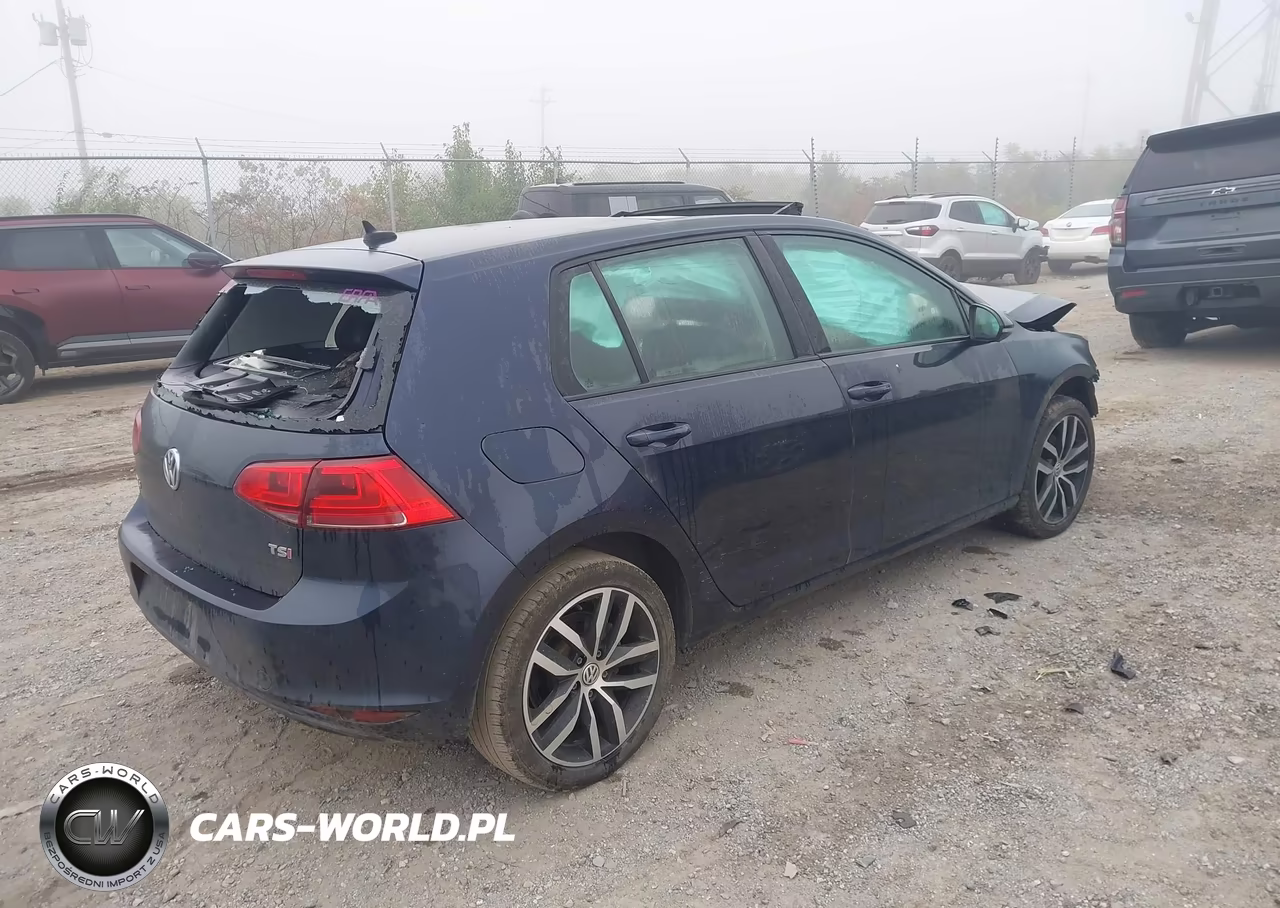 2017 Volkswagen Golf Tsi S 4-Door-Tsi Se 4-Door-Tsi Sel 4-Door-Tsi Wolfsburg Edition 4-Door VIN:3VW217AU9HM051311 - 4
