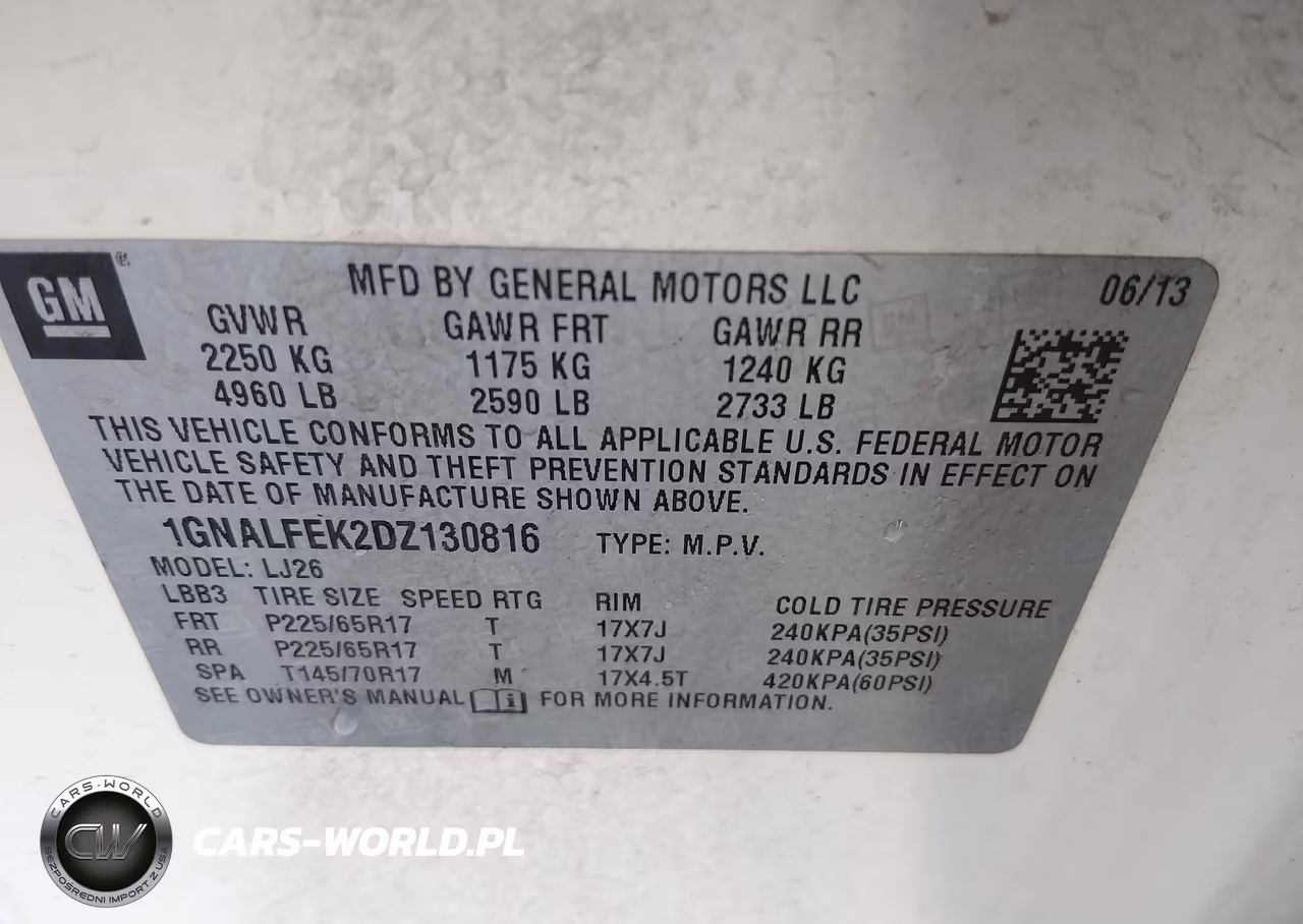 2013 Chevrolet Equinox Ltz VIN:1GNALFEK2DZ130816 - 9