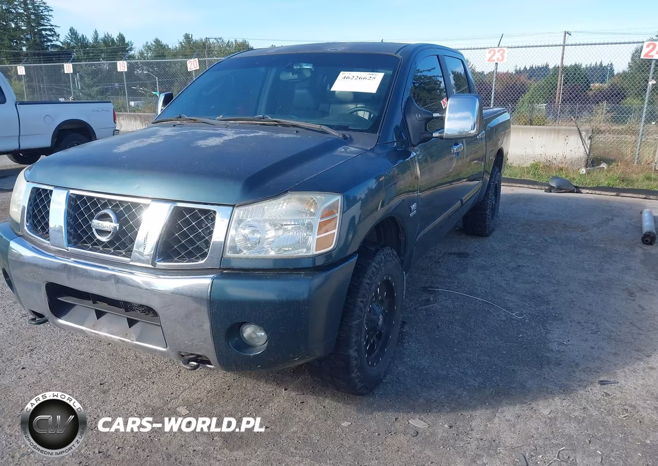 2004 Nissan Titan Le VIN:1N6AA07BX4N593042 - 2