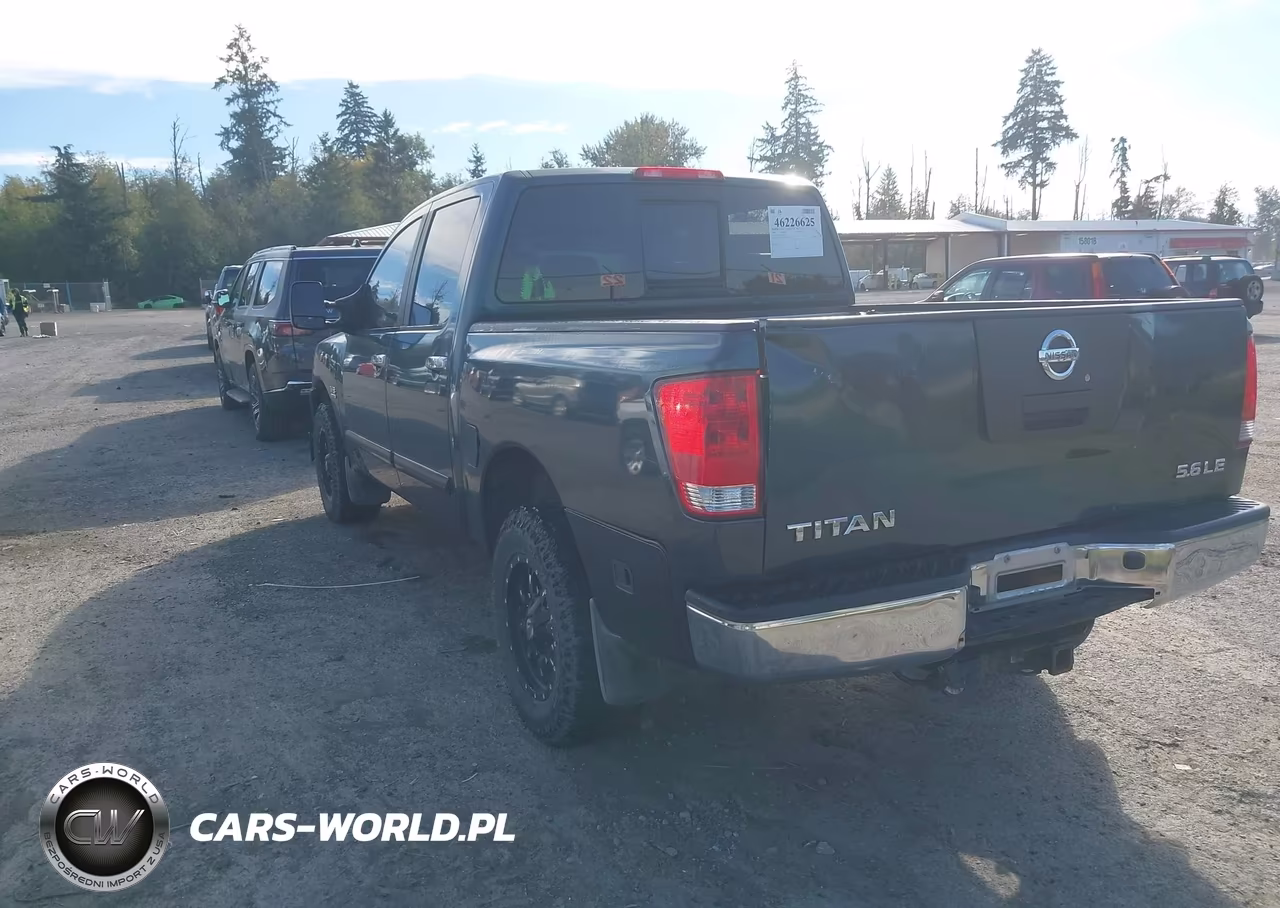 2004 Nissan Titan Le VIN:1N6AA07BX4N593042 - 3