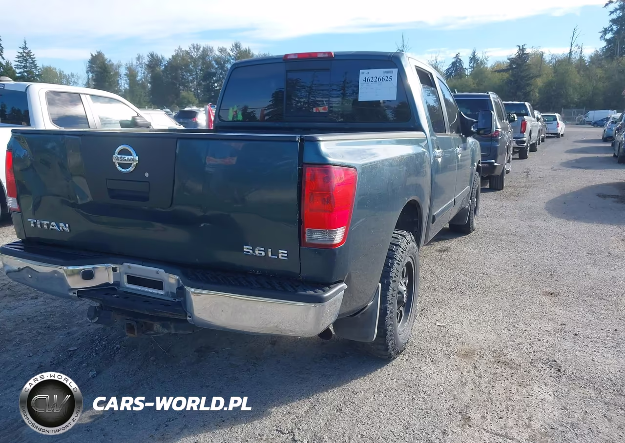 2004 Nissan Titan Le VIN:1N6AA07BX4N593042 - 4