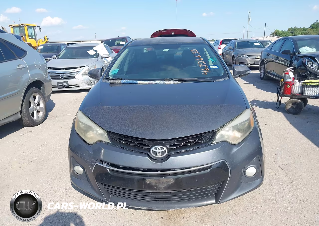 2014 Toyota Corolla S Plus VIN:5YFBURHEXEP028323 - 11