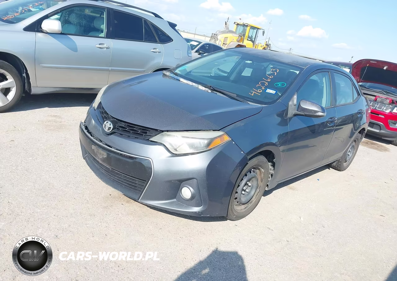 2014 Toyota Corolla S Plus VIN:5YFBURHEXEP028323 - 2