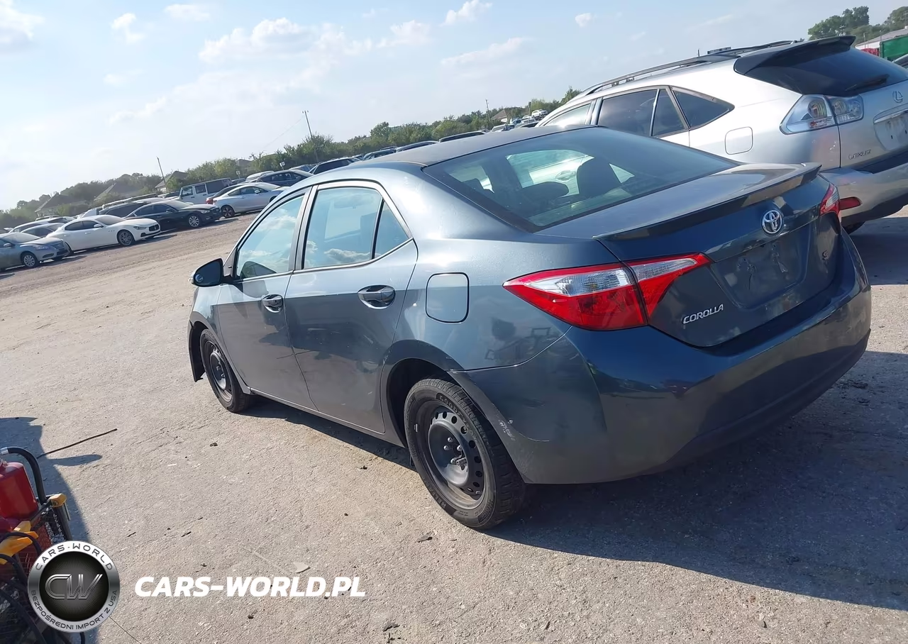 2014 Toyota Corolla S Plus VIN:5YFBURHEXEP028323 - 3