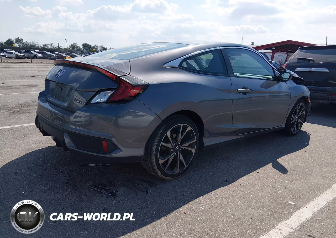 2020 Honda Civic Sport VIN:2HGFC4B85LH303207 - 4