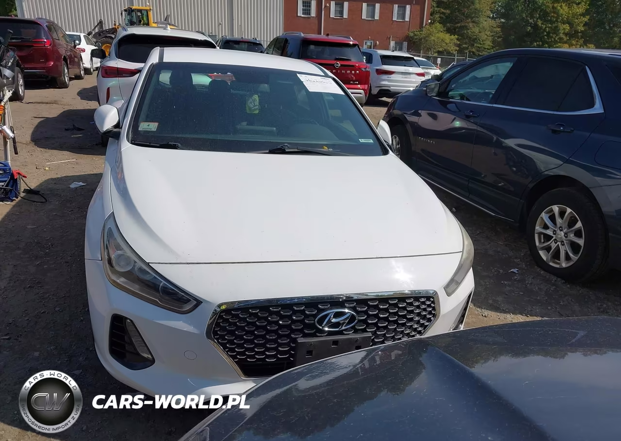 2018 Hyundai Elantra Gt Sport VIN:KMHH55LC3JU077863 - 12