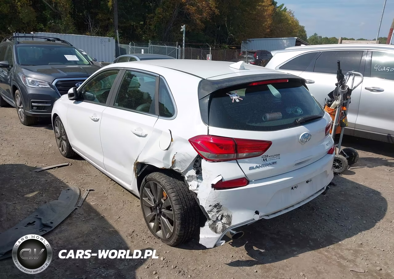 2018 Hyundai Elantra Gt Sport VIN:KMHH55LC3JU077863 - 3