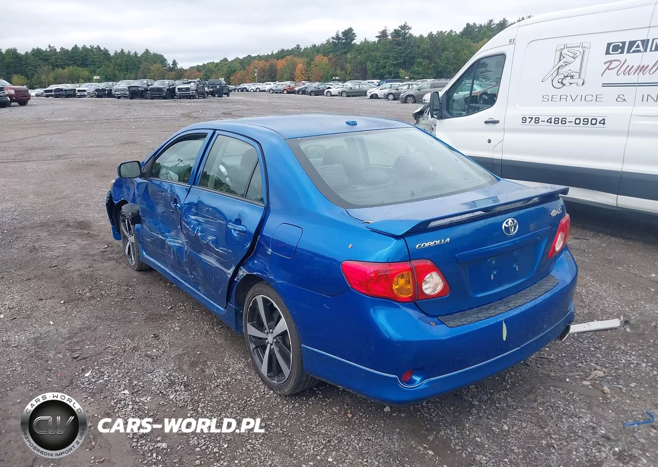 2009 Toyota Corolla S VIN:1NXBU40E19Z082838 - 3